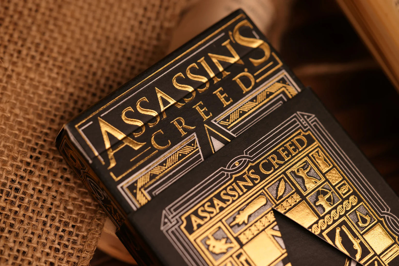 Assassin's Creed Legacy Playing Cards - WHITE/BLACK HIDDEN BLADE Edition