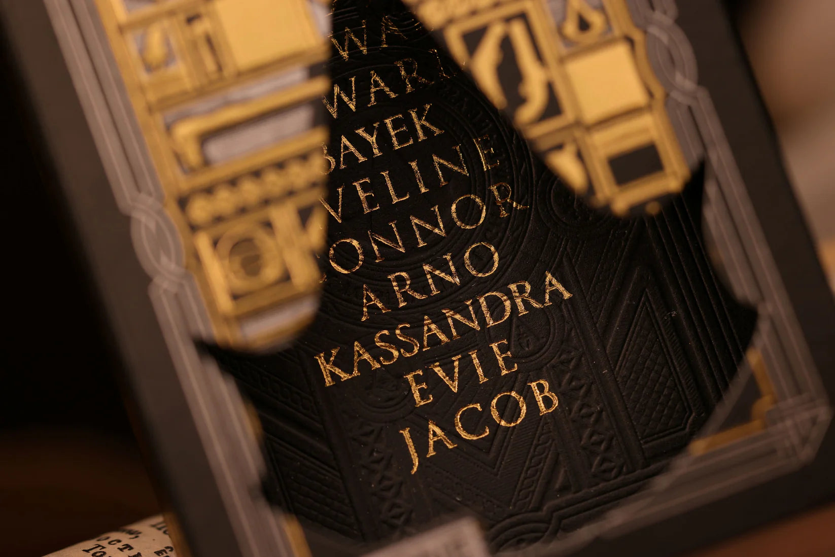 Assassin's Creed Legacy Playing Cards - WHITE/BLACK HIDDEN BLADE Edition