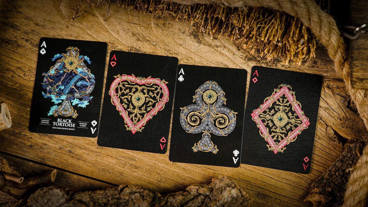 Black Tortoise Playing Cards by ARK