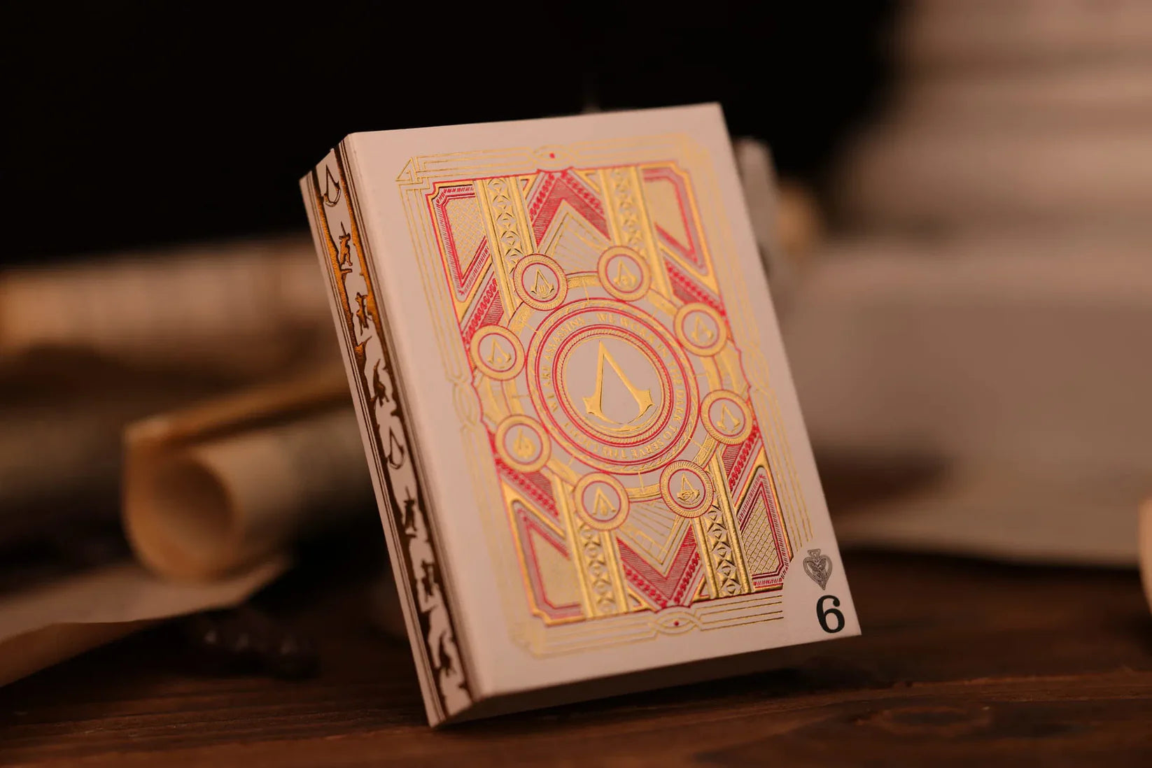 Assassin's Creed Legacy Playing Cards - WHITE/BLACK HIDDEN BLADE Edition