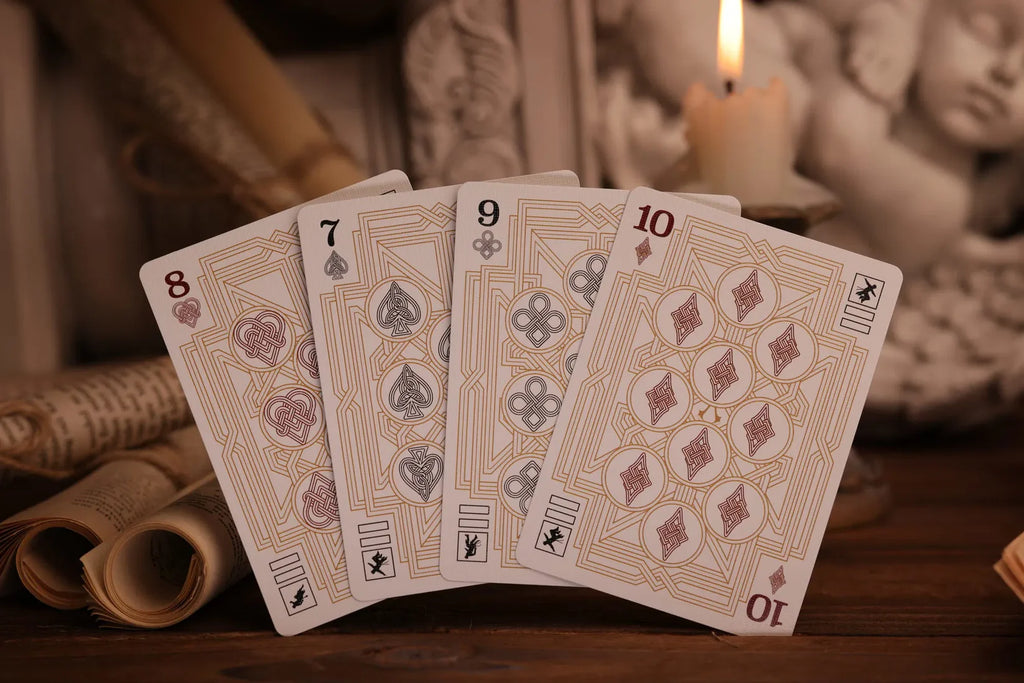 Assassin's Creed Legacy Playing Cards - WHITE/BLACK HIDDEN BLADE Edition