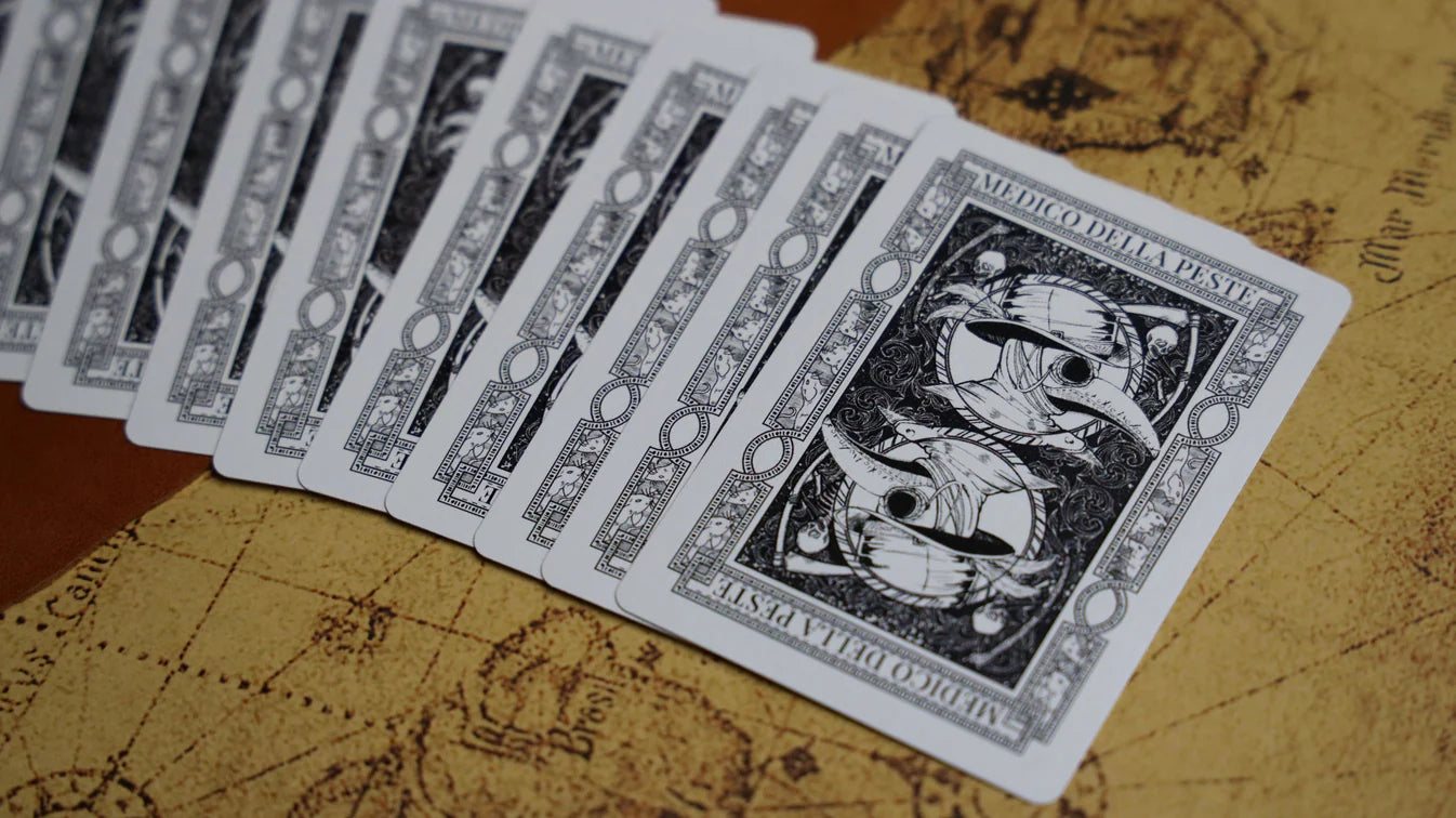 Plague Doctor Playing Cards - VEIL/MASK Edition