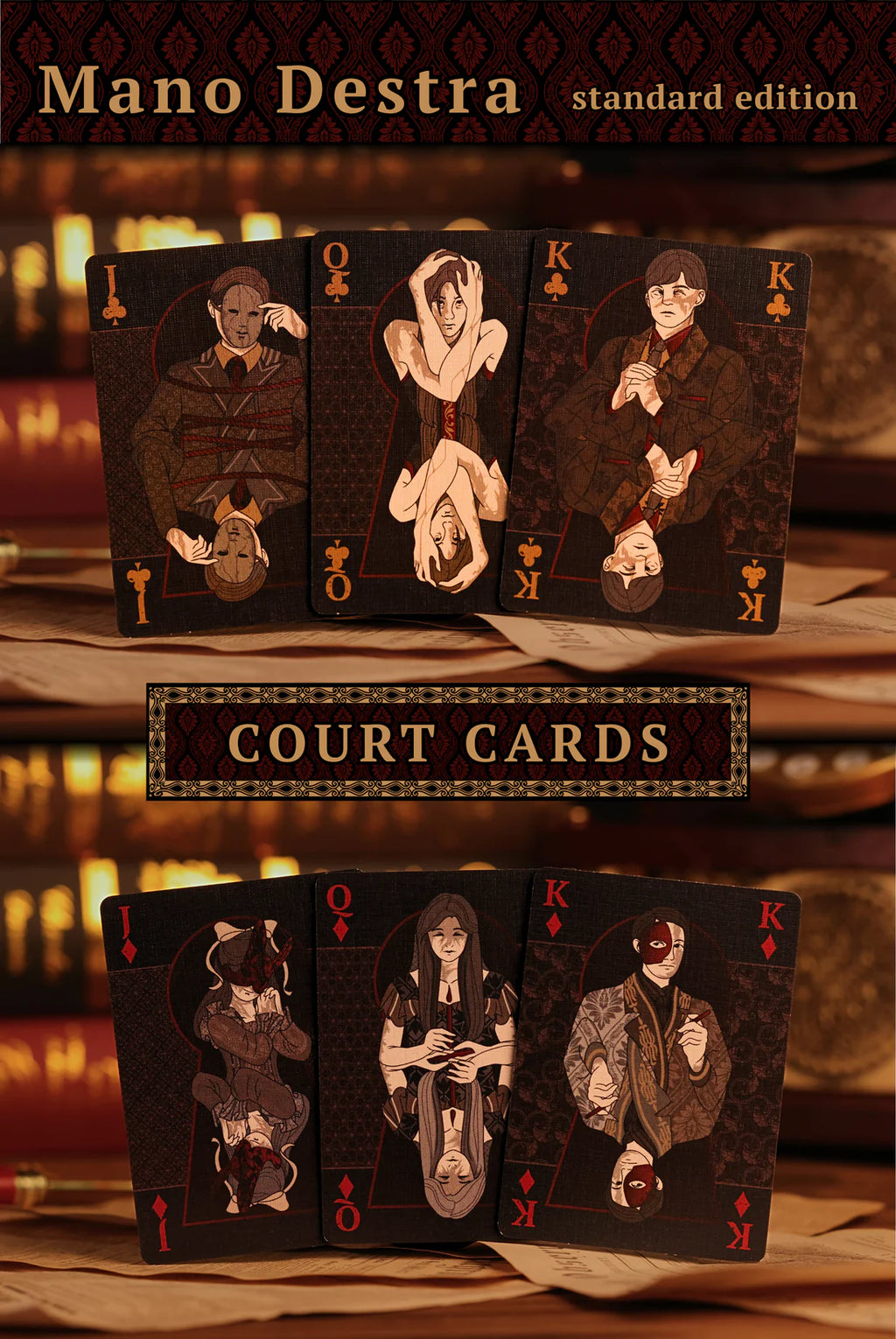 Hotel Fur Elise Playing Cards - Half-Brick Set