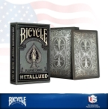 Bicycle Foiled - Black & Silver