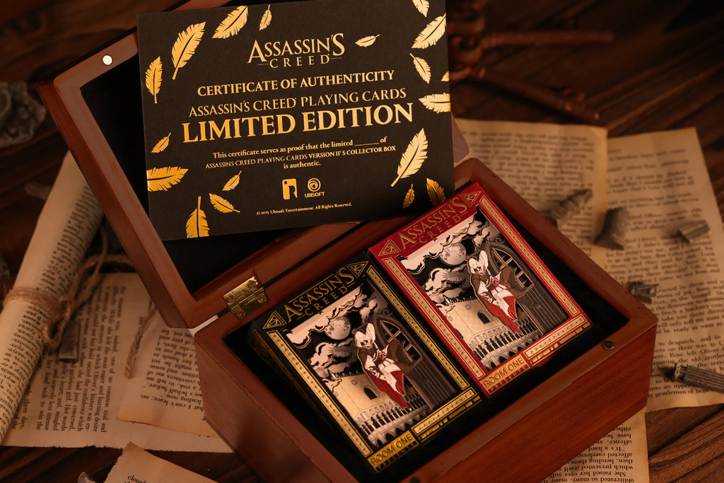 Assassin's Creed Legacy Ver. II Playing Cards - COLLECTOR'S SET  4-Deck Gift Set