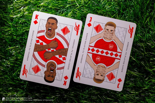 Arsenal Playing Cards - Arsenal FC Set （In Carat Cases）