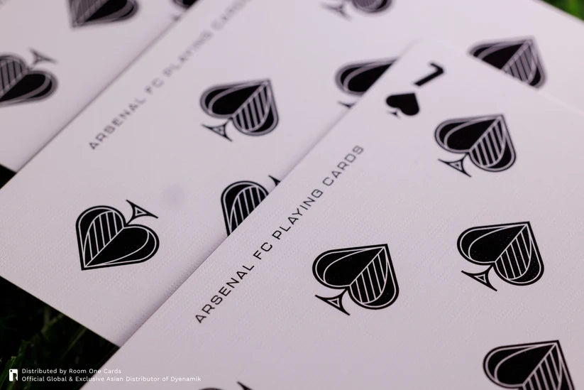 Arsenal Playing Cards - Arsenal FC Set （In Carat Cases）
