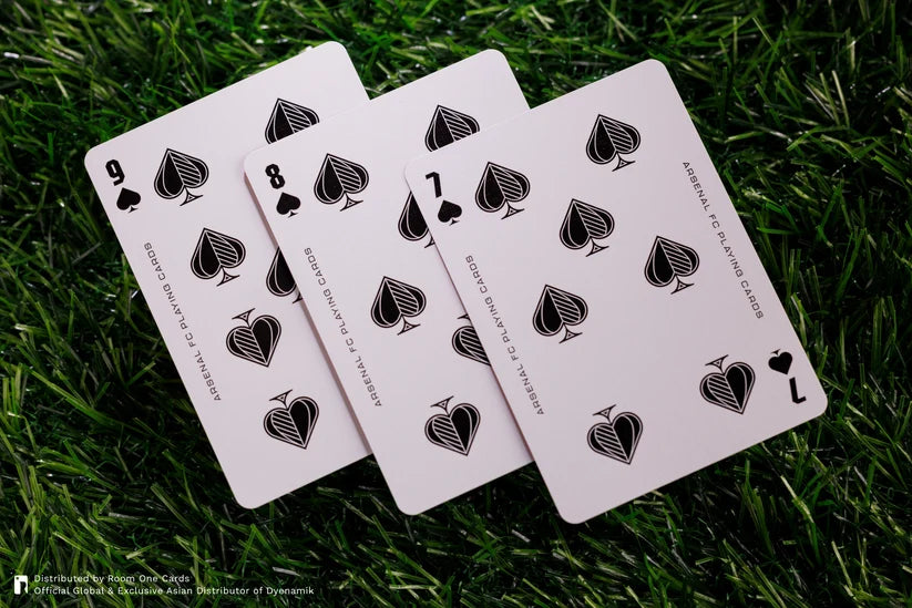 Arsenal Playing Cards - Arsenal FC Set （In Carat Cases）