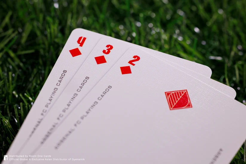 Arsenal Playing Cards - Arsenal FC Set （In Carat Cases）