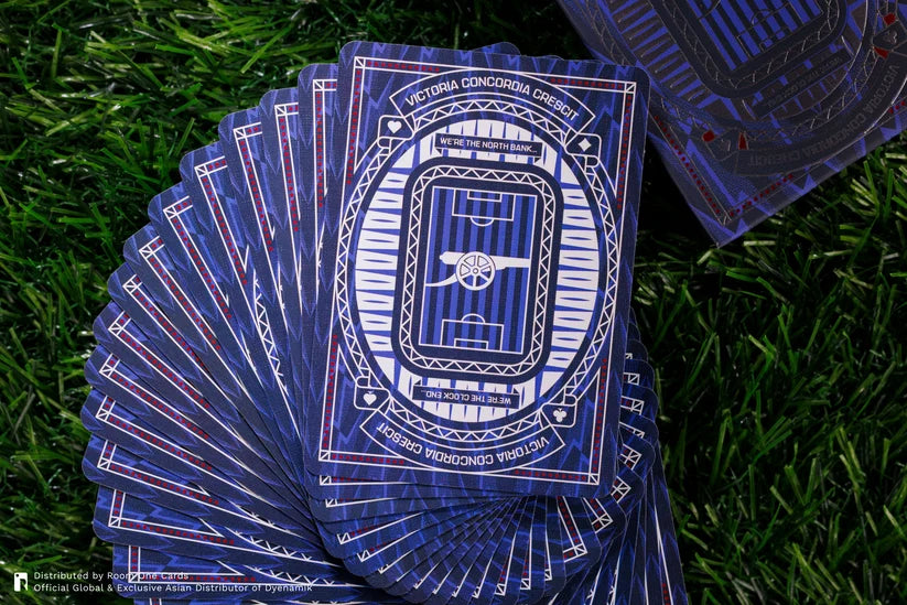 Arsenal Playing Cards - Arsenal FC Set （In Carat Cases）