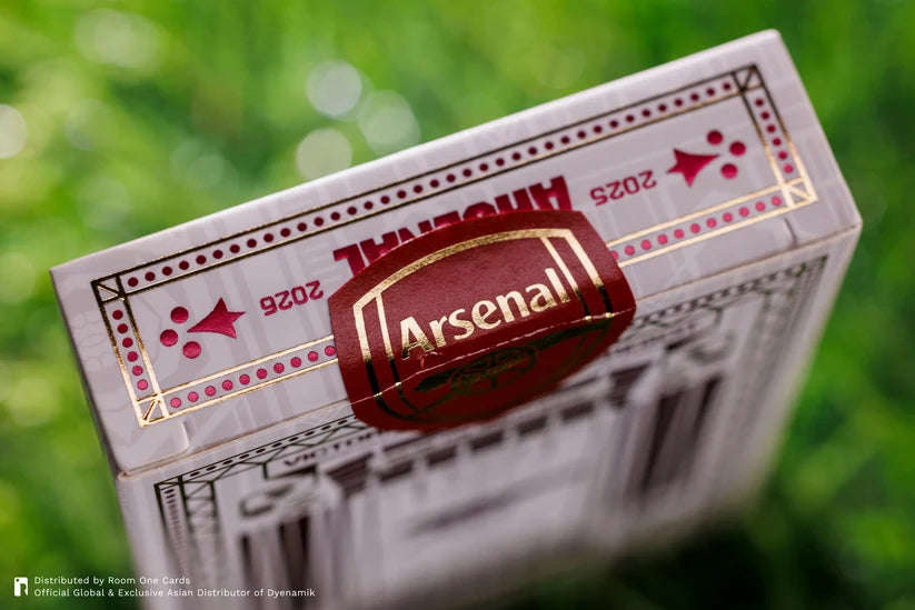 Arsenal Playing Cards - Arsenal FC Set （In Carat Cases）