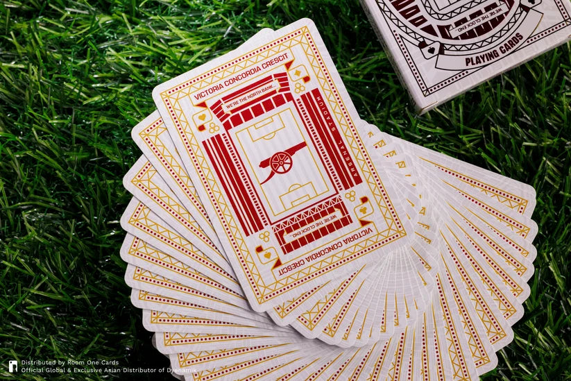 Arsenal Playing Cards - Arsenal FC Set （In Carat Cases）