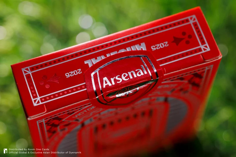 Arsenal Playing Cards - Arsenal FC Set （In Carat Cases）