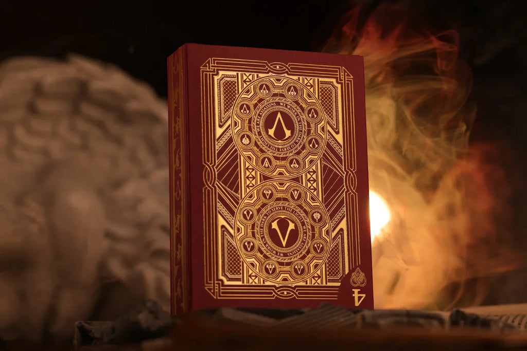 Assassin's Creed Legacy Ver. II Garnet Hidden Blade Edition Playing Cards by Room One