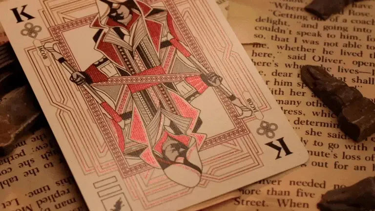 Assassin's Creed Legacy Ver. II Garnet Hidden Blade Edition Playing Cards by Room One