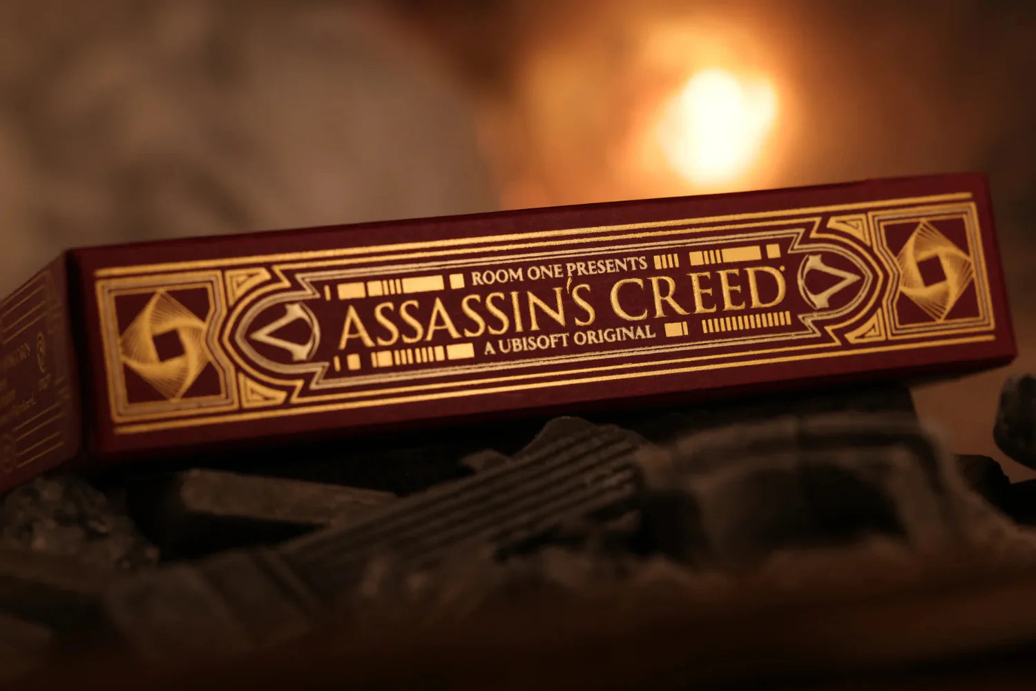 Assassin's Creed Legacy Ver. II Garnet Hidden Blade Edition Playing Cards by Room One