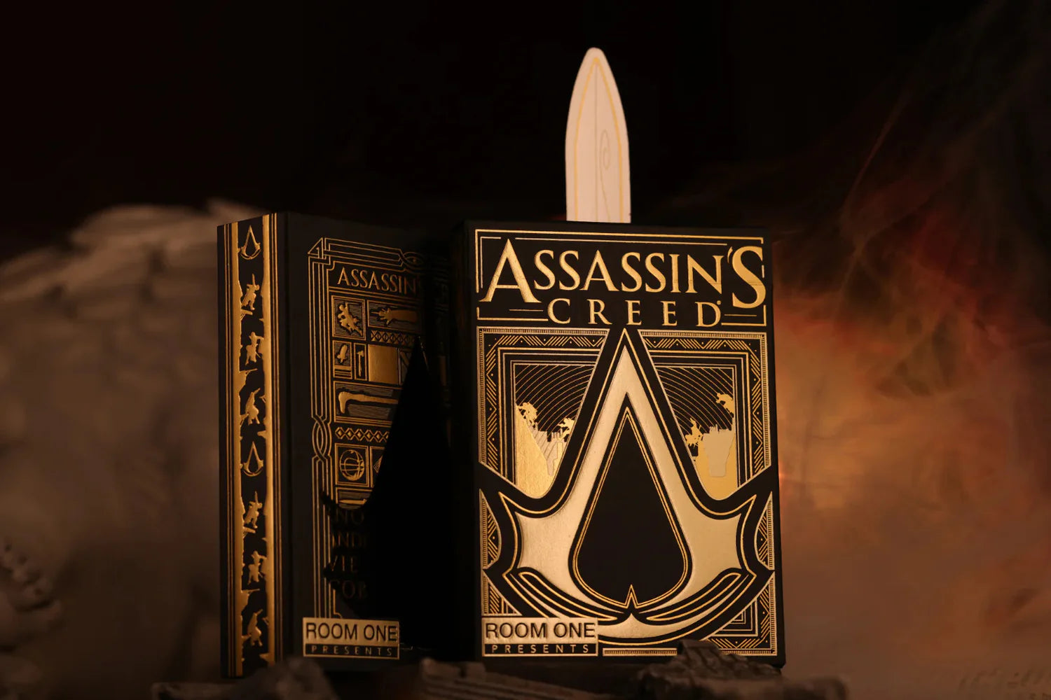Assassin's Creed Legacy Ver. II Onyx Hidden Blade Edition Playing Cards by Room One