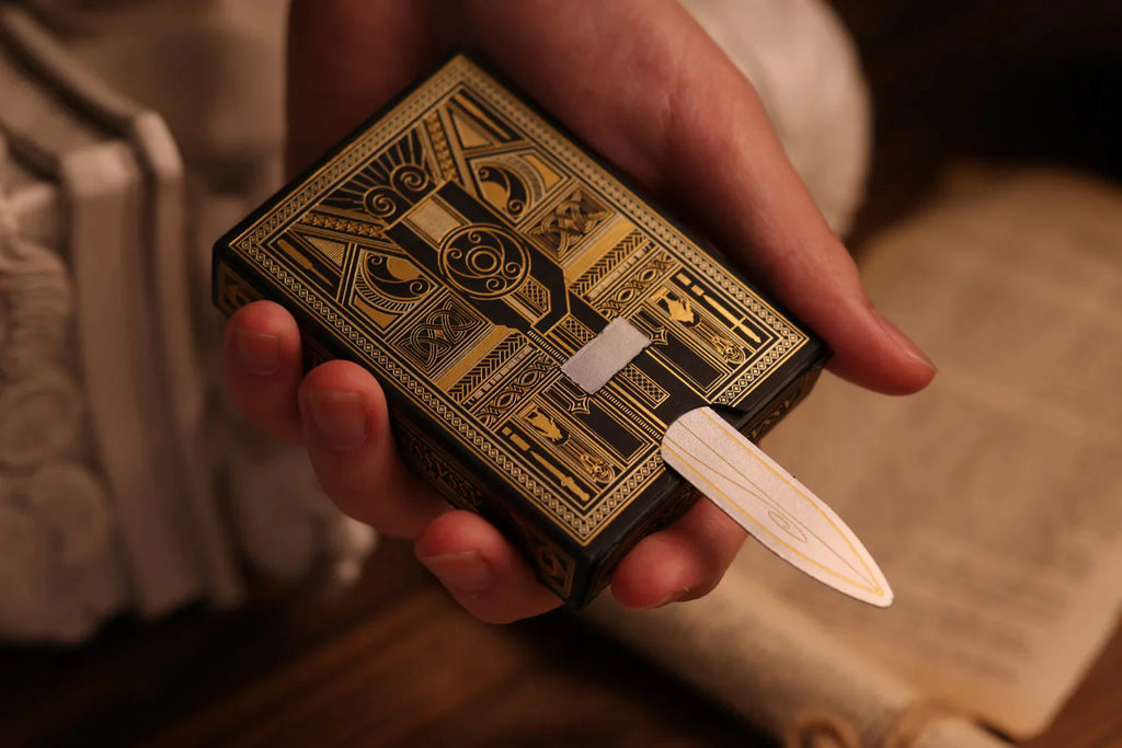 Assassin's Creed Legacy Ver. II Onyx Hidden Blade Edition Playing Cards by Room One