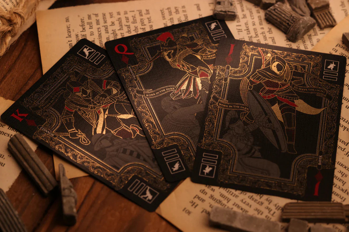 Assassin's Creed Legacy Ver. II Onyx Signature Edition Playing Cards by Room One