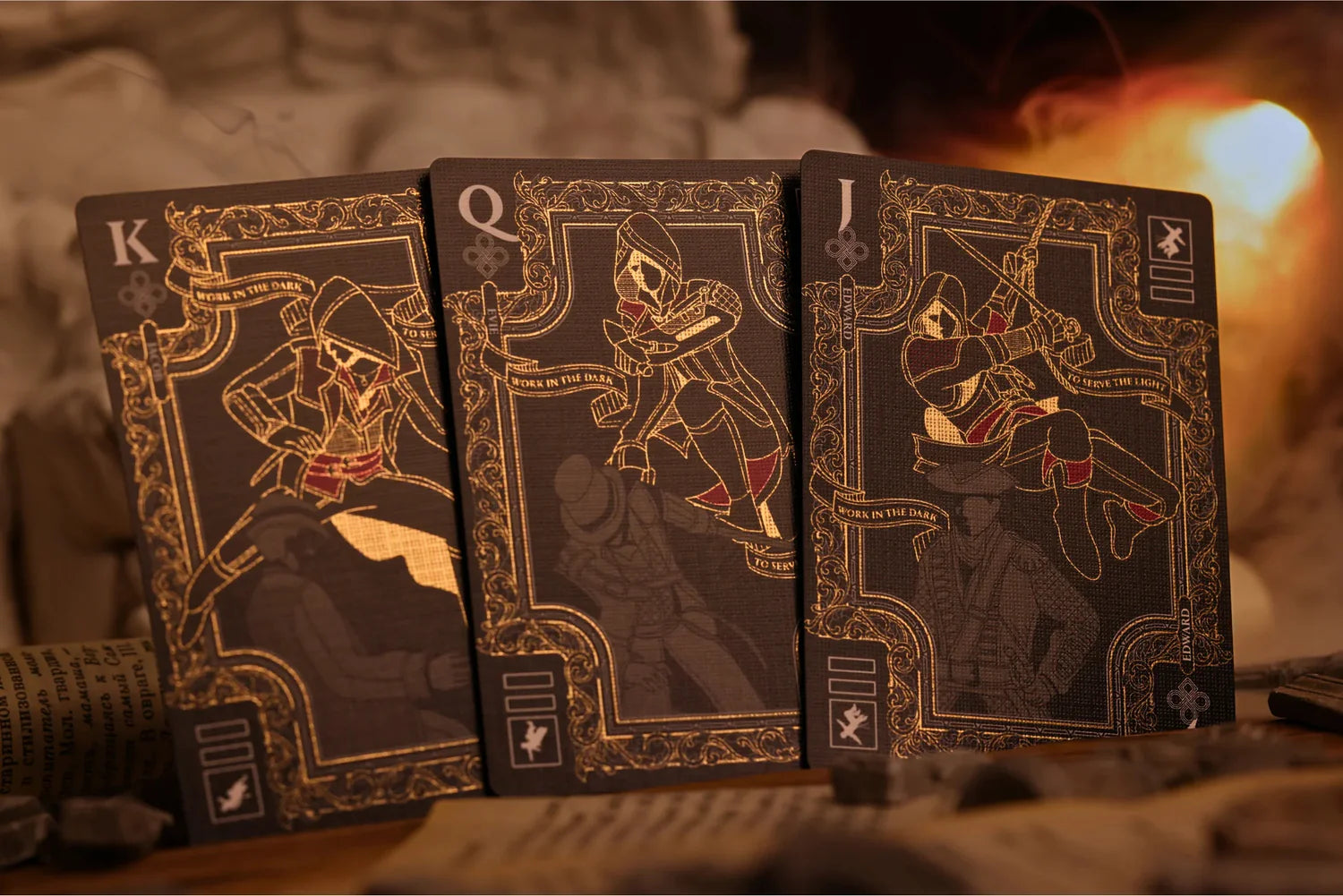 Assassin's Creed Legacy Ver. II Onyx Signature Edition Playing Cards by Room One