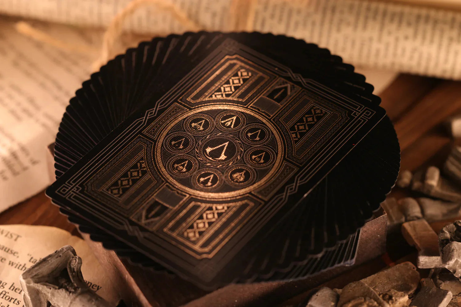 Assassin's Creed Legacy Ver. II Onyx Signature Edition Playing Cards by Room One