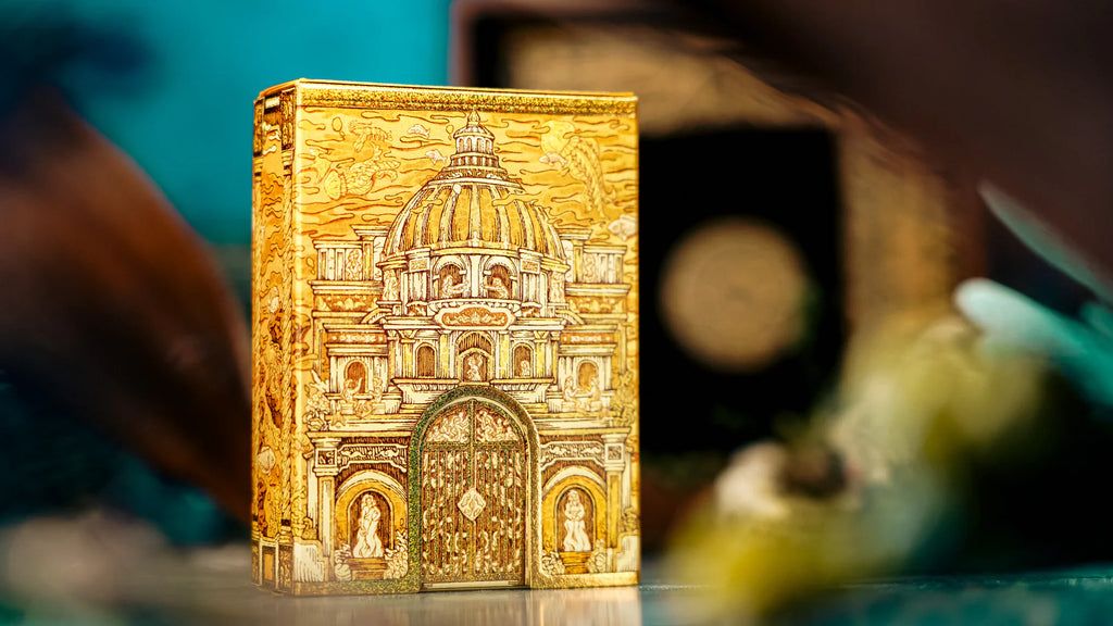 Atlantis Playing Cards by ARK— Collection Walnut Box Set