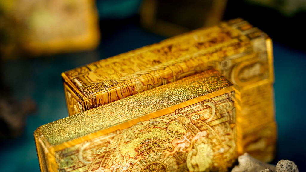 Atlantis Playing Cards by ARK— Collection Walnut Box Set