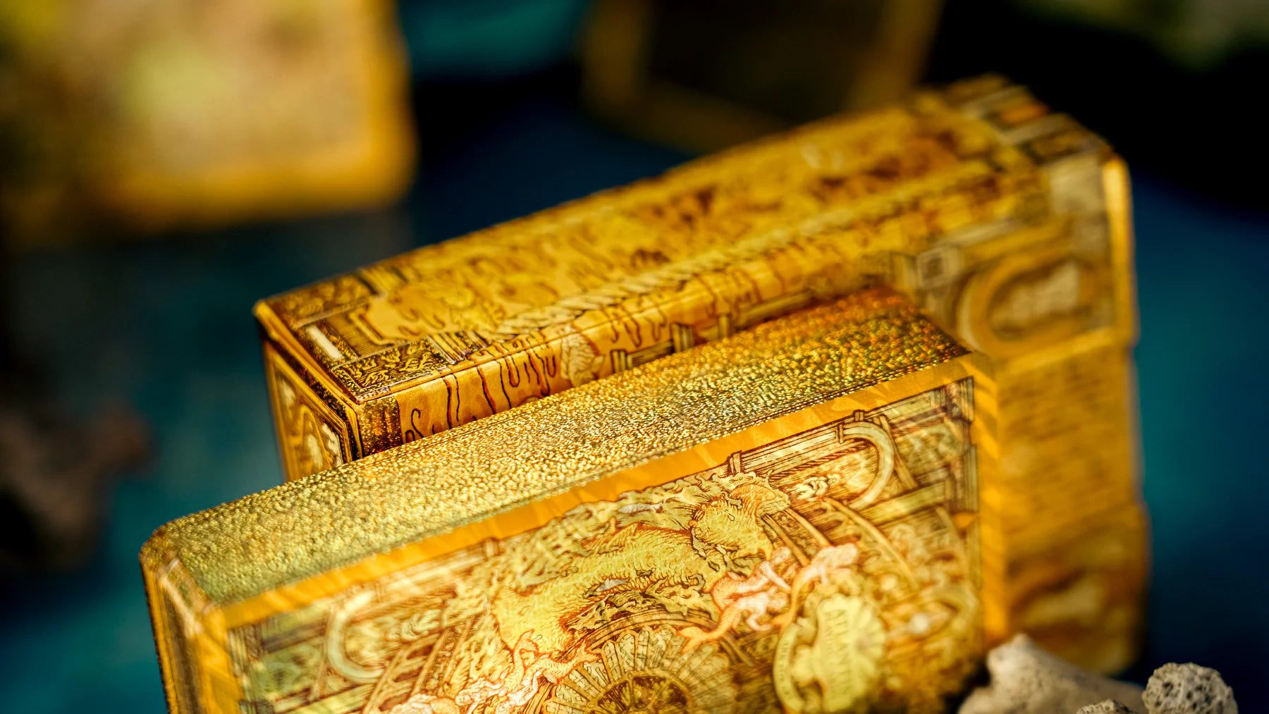 Atlantis Playing Cards by ARK— Collection Walnut Box Set