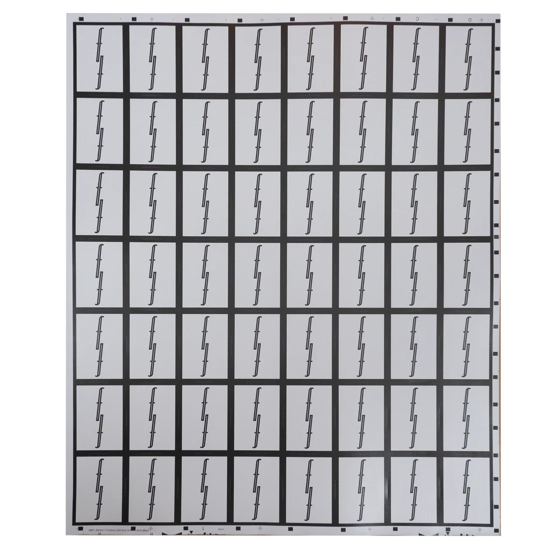 Babylon Uncut Sheet