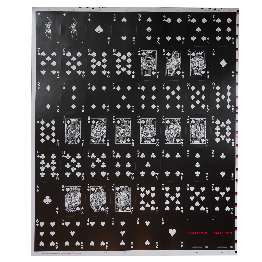 Babylon Uncut Sheet