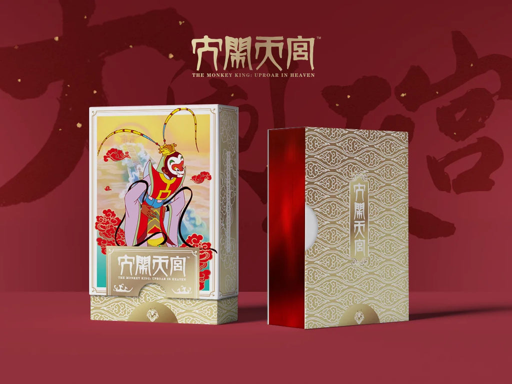 Black Gold Boxset (3 Gilded-Edged Decks) -The Monkey King : Havoc in Heaven Playing Cards by TCC