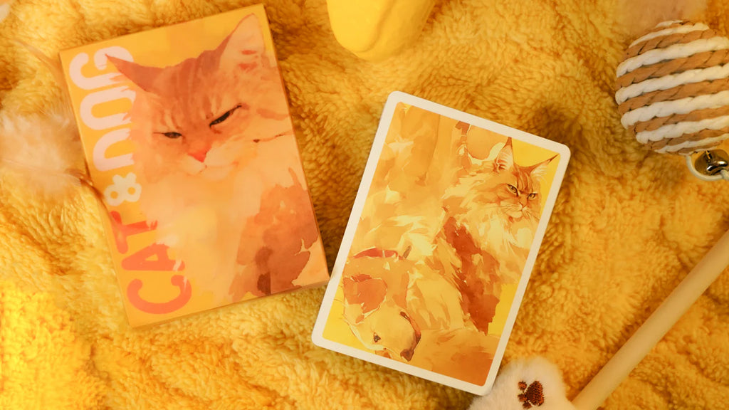 Cat & Dog Playing Cards by TCC Fashion-Standard Edition