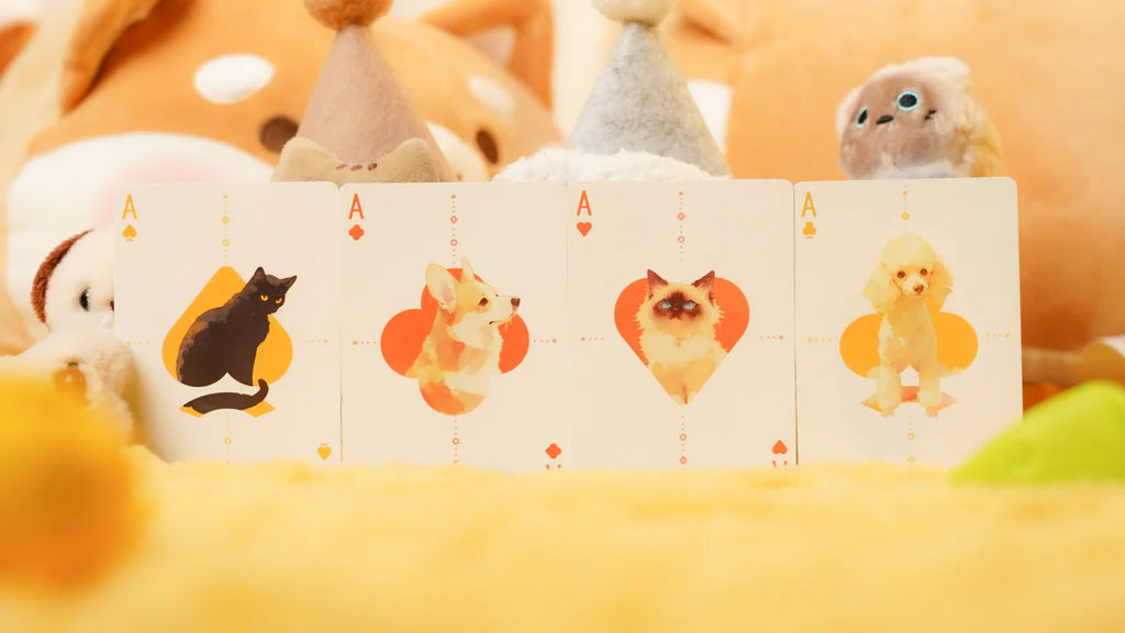 Cat & Dog Playing Cards by TCC Fashion-Standard Edition