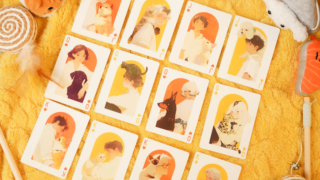 Cat & Dog Playing Cards by TCC Fashion-Standard Edition