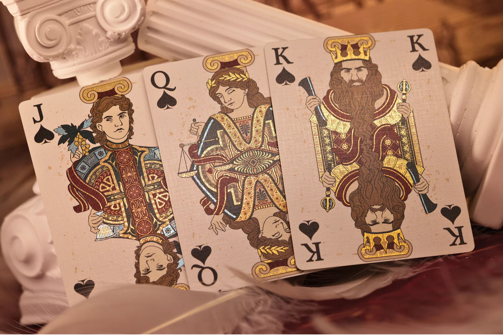 The Temple of Artemis at Ephesus Playing Cards - Half Brick Set