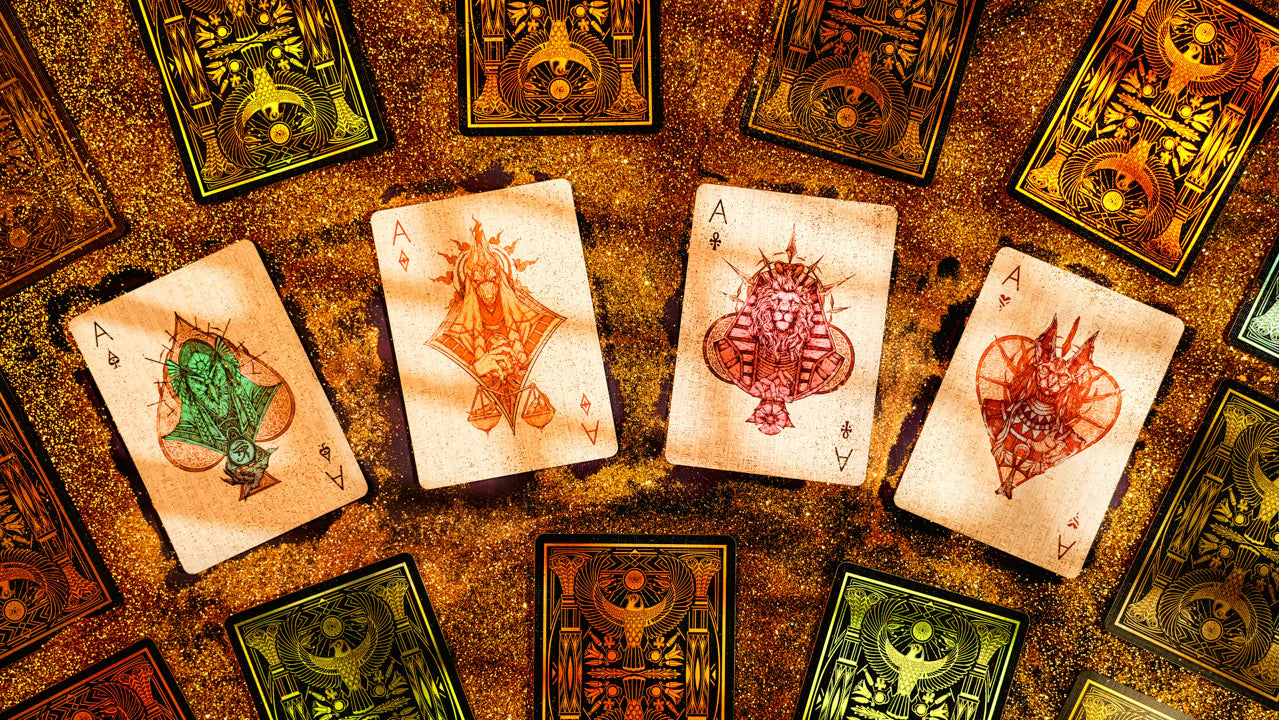 Egyptian Mythology Luxury Edition Playing Cards by TCC & Keyhole