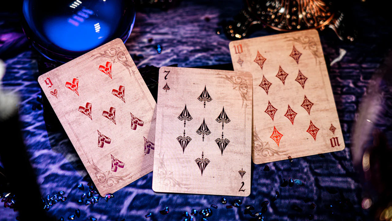 The Haunted Castle Luxury Edition Playing Cards by TCC & Keyhole