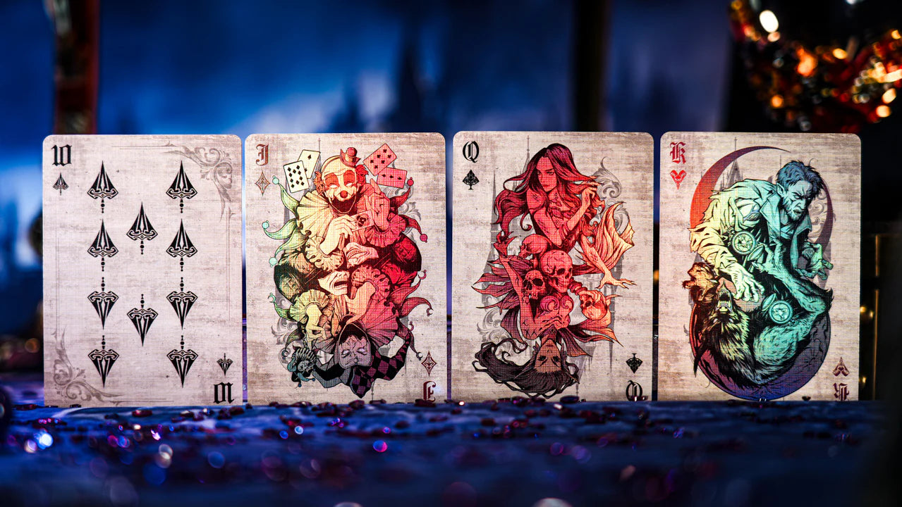 The Haunted Castle Luxury Edition Playing Cards by TCC & Keyhole