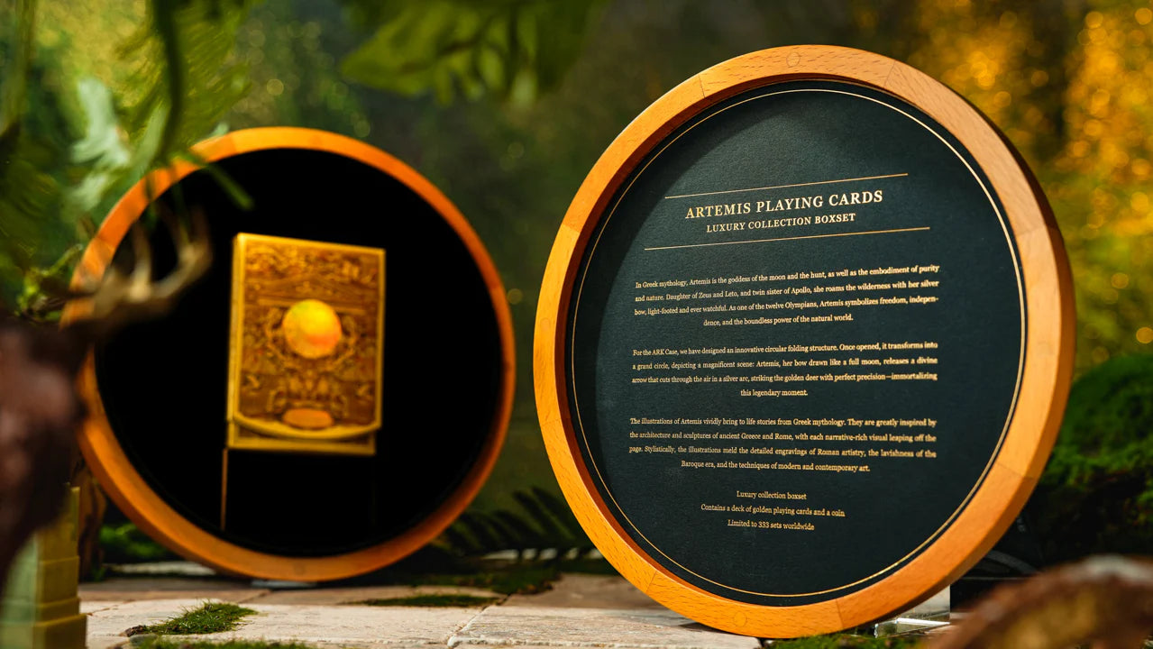 Artemis Playing Cards by ARK- Collection White Beech Boxset