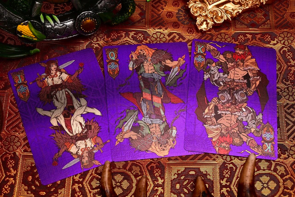 The Norse Myths Series Fenrir Playing Cards