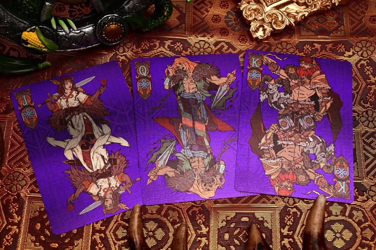 The Norse Myths Series Fenrir Playing Cards