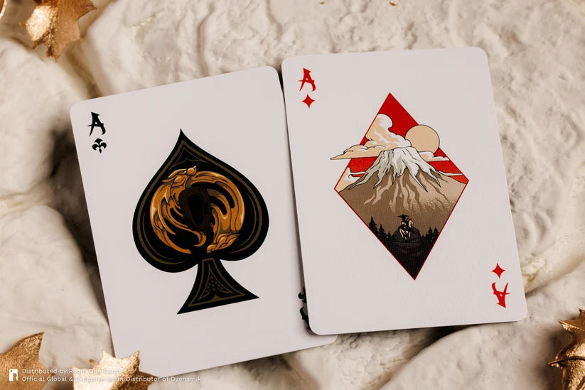 DYENAMIK Ghost of Yōtei Playing Cards - Black Edition