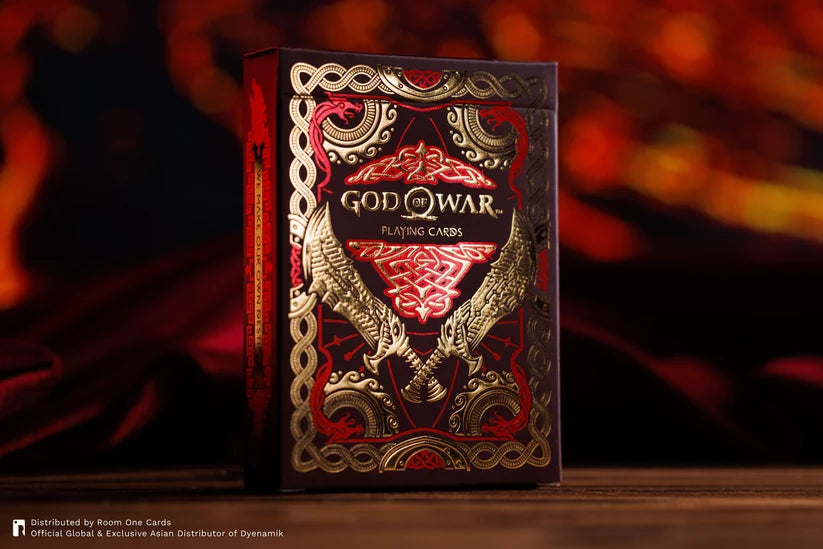 DYENAMIK God of War Playing Cards - Blades of Chaos Edition
