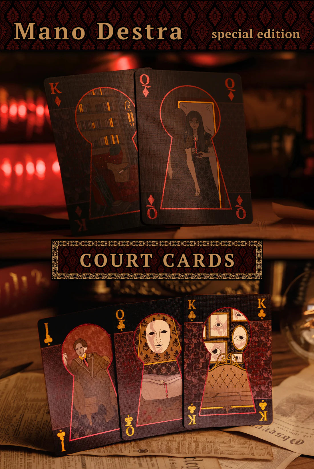 Hotel Fur Elise Playing Cards - Collector's Set