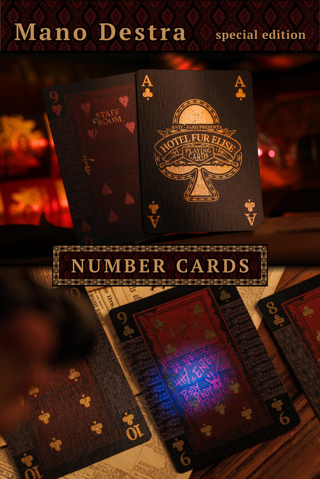 Hotel Fur Elise Playing Cards - Collector's Set