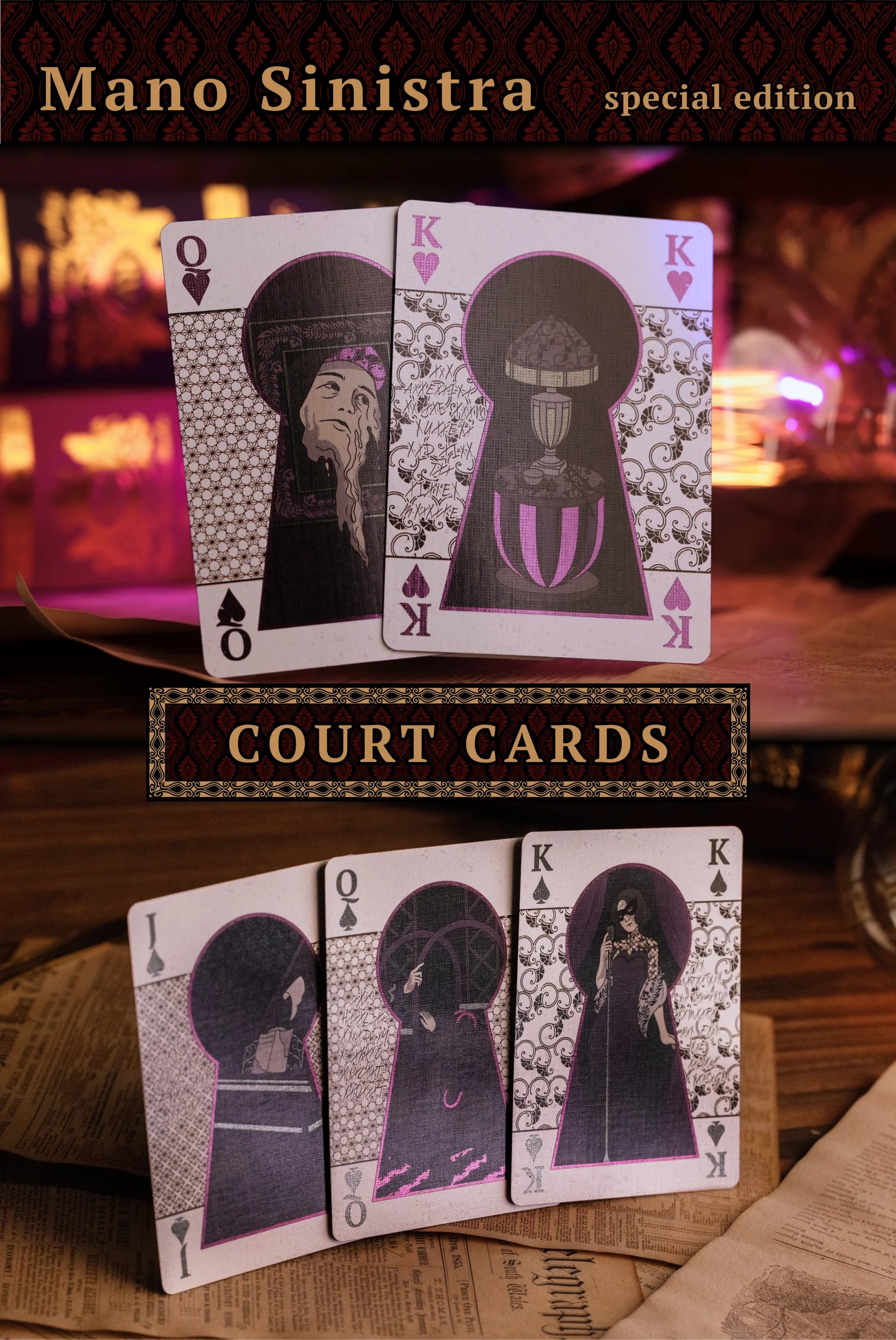 Hotel Fur Elise Playing Cards - Half-Brick Set