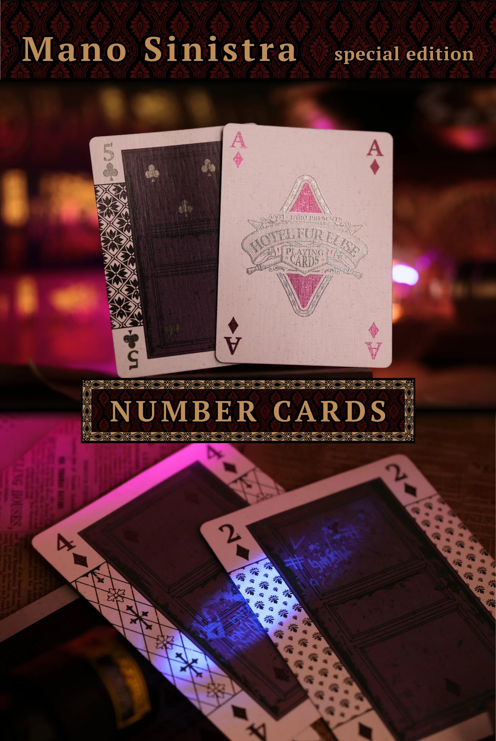 Hotel Fur Elise Playing Cards - Collector's Set