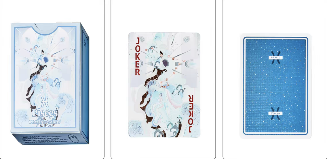 12 Zodiac Signs Playing Cards