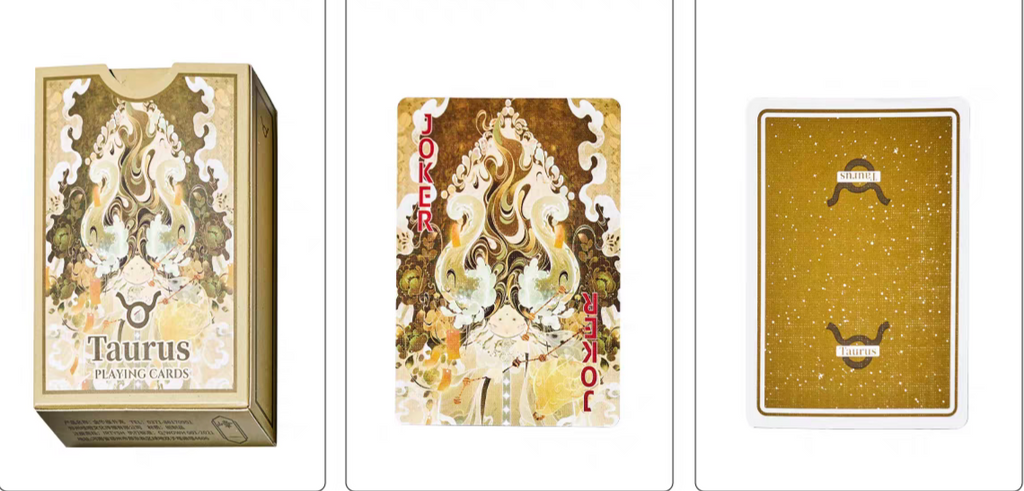 12 Zodiac Signs Playing Cards