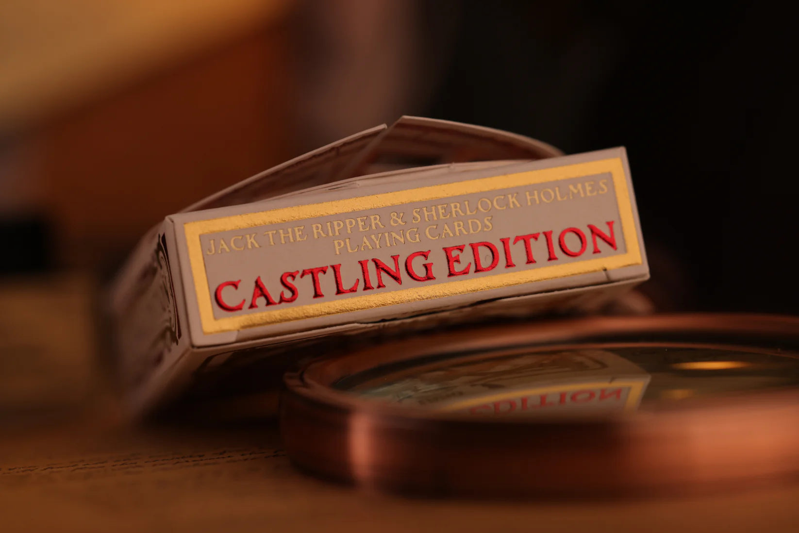 Jack the Ripper & Sherlock Holmes Playing Cards | Castling Edition